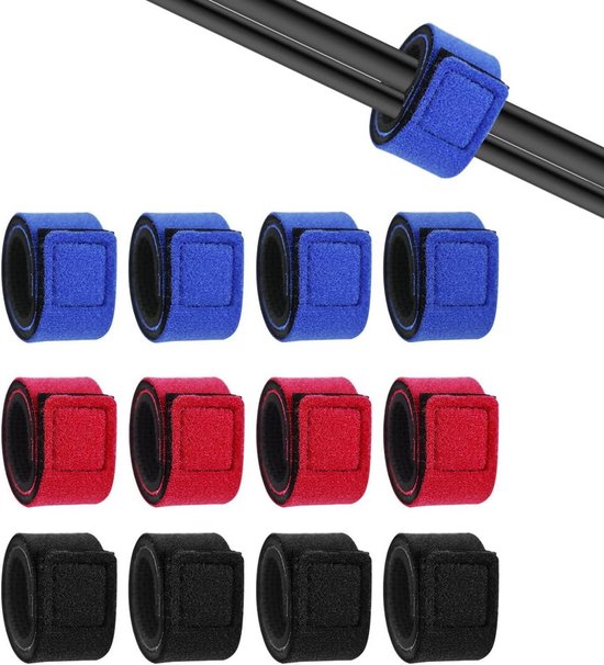 Lot De 30 Connecteurs Élastiques Pour Canne à Pêche – 16,4 Mm, Rouge & Jaune – Montages Fiables Et Rapides