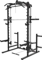 Bol.com Toorx Fitness WLX-90S Power Rack met Smith Machine - 209 cm hoog - Krachtstation met Pull up Bar - Squat Rack - Power Ca... aanbieding