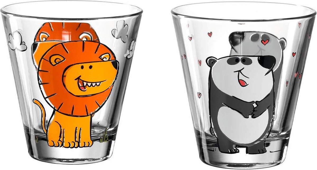 Kinderbecher Bambini 215 ml Set van 2