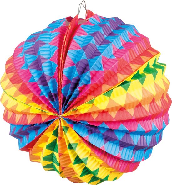 Papieren ballonlampionnen in alle kleuren - Perfect voor verjaardagen, kinderfeestjes en Sint Maarten