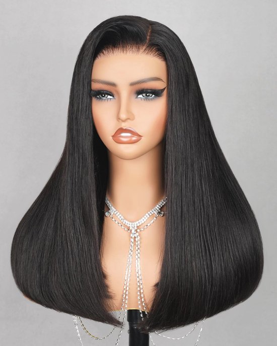 30% PROMO PERRUQUE POUR POUPEE T16 (49.5 cm) 100% cheveux naturels - G
