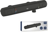 GROHE QuickFix Precision Trend thermostatische douchemengkraan - Waterbesparend - Matte Black