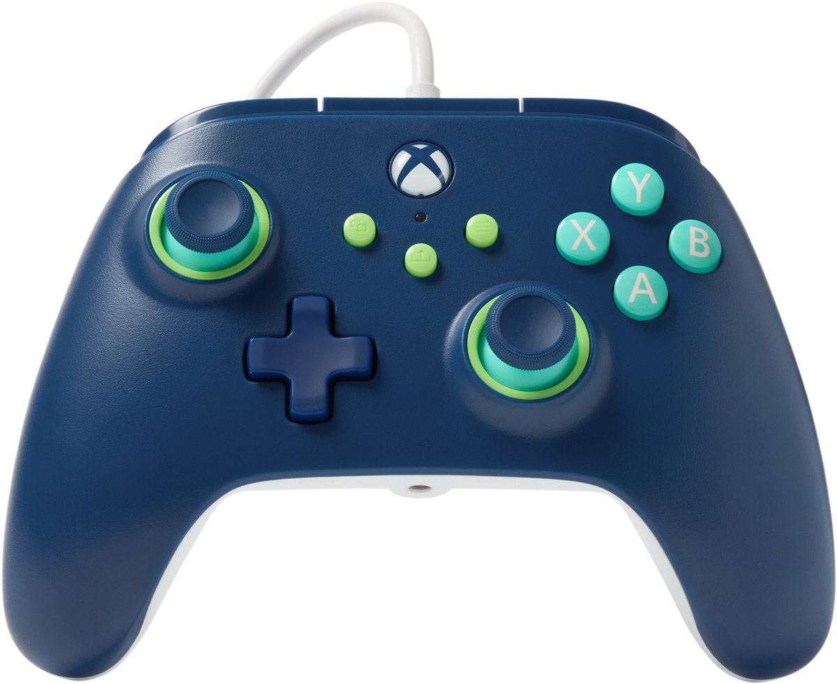 PowerA Xbox Wired Controller MarinerBlue gamepad