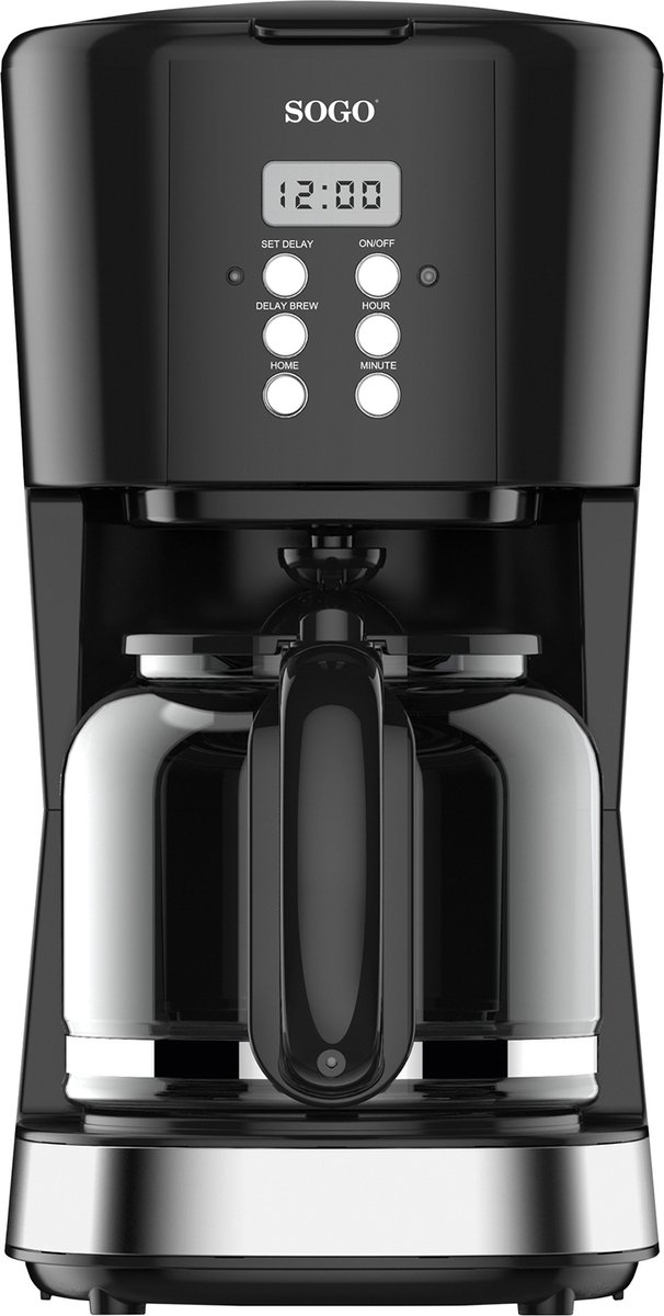 Sogo 5670 - Filter Koffiezetapparaat - Warmhoudfunctie