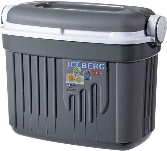 EDA koelbox Iceberg – 8 liter – grijs
