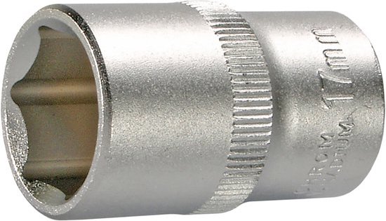 SW-Stahl 05409SB Insert pour clé à douille, entraînement 6,3 mm (1/4"), largeur de clé 10 mm, six pans, en acier au chrome-vanadium