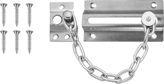 Igoods deurketting – RVS – inclusief 6 schroeven