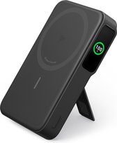 Bol.com Anker MagGo Power Bank - Qi2-gecertificeerde MagSafe-compatibele supersnelle draagbare 15W-oplader - 10.000mAh-accu - sc... aanbieding