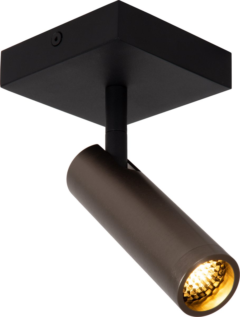 Lucide GRADO - Plafondspot - 1xGU10 (MR11) - Grijs ijzer