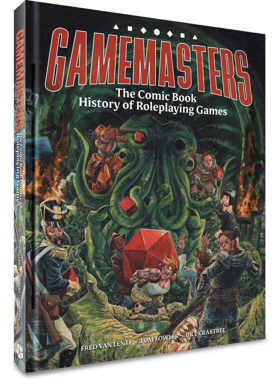 Gamemasters: The Comic Book History of Roleplaying Games - cover
