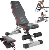 Bol.com Fitnessbank - Fitnessbank Verstelbaar - Fitnessbank Inklapbaar - Fitness Bench - Halterbank - Halterbanken - Halterbank ... aanbieding