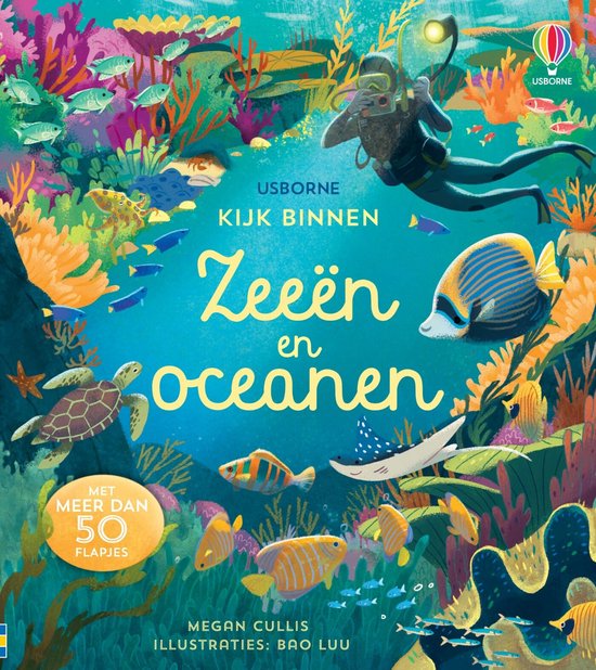Kijk binnen 1 - Zeeën en oceanen - cover