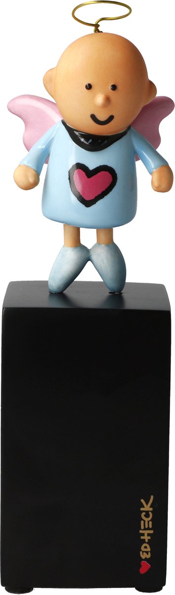 Goebel Ed Heck | Decoratief beeld Love Angel | Porselein - engel - 21cm Divers