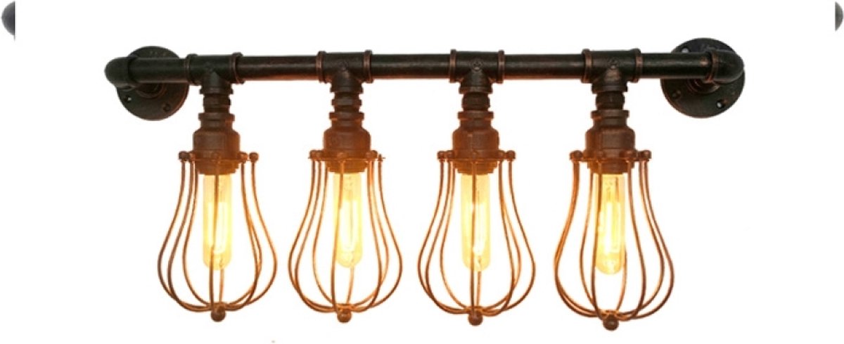 OHNO - Woonaccessoires - Hercules Wandlamp - Zwart - Tijdloos - Modern - Industrieël