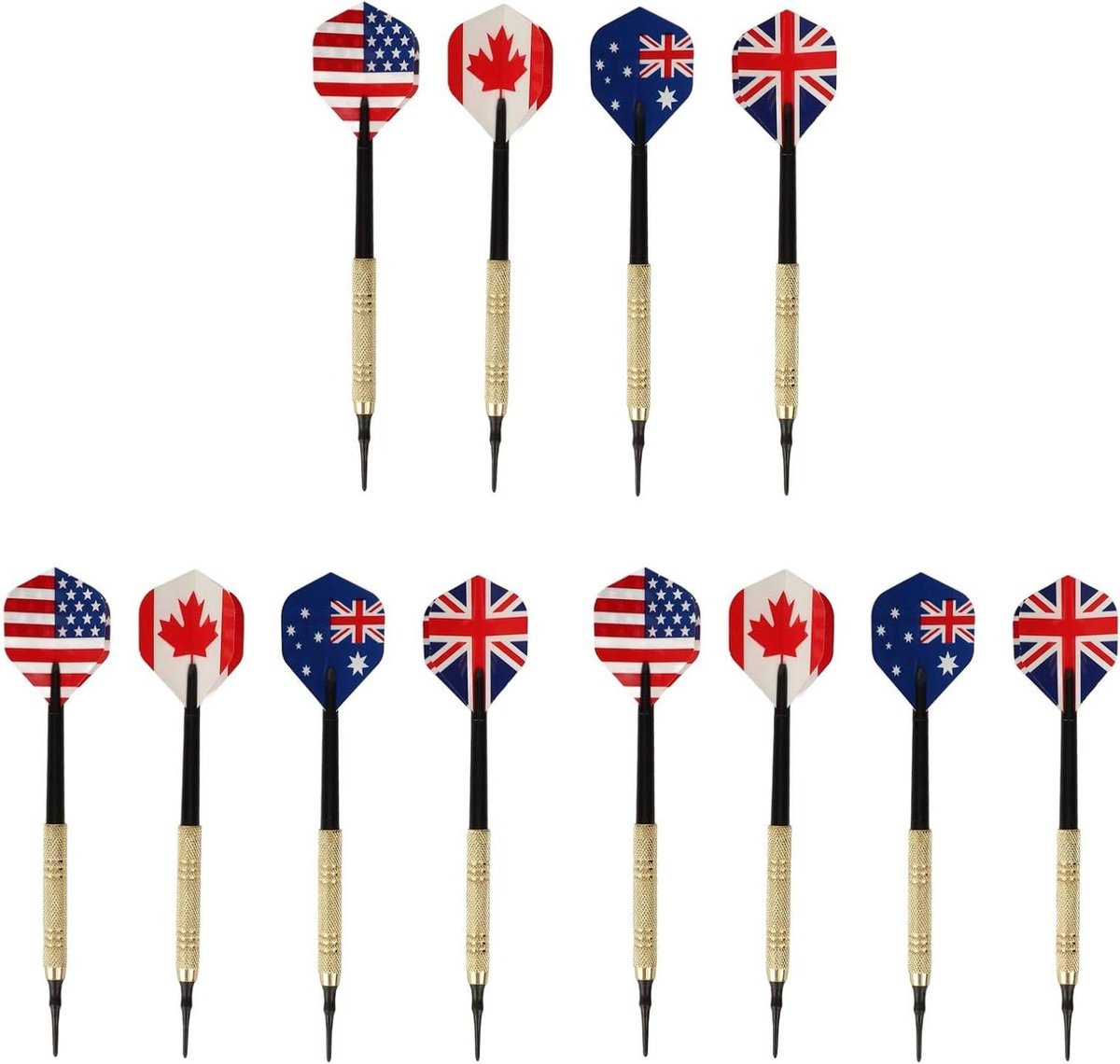 Soft Tip Darts Set - 50 Dartpunten - Gemakkelijk Te Vervangen - Elektronisch Dartbord