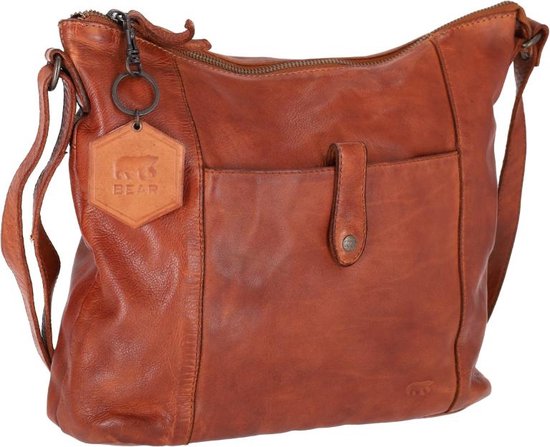 Pochette Bear Design cognac