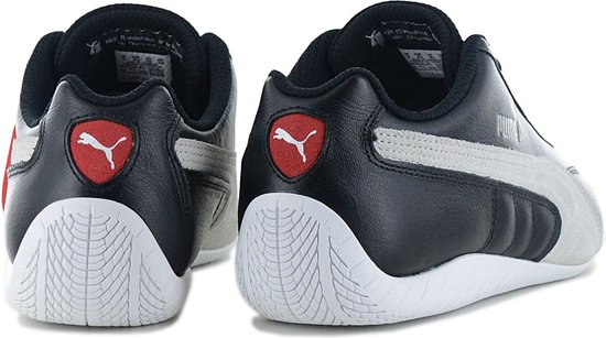PUMA x Scuderia Ferrari - Speedcat Leather - Baskets pour femmes Chaussures pour femmes Cuir Zwart 307514-01 - Taille EU 43 UK 9