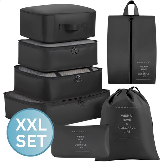RENALUX Packing Cubes Koffer Set