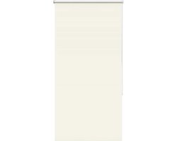 vidaXL - Rolgordijn - verduisterend - gebroken - wit - 85x150 - cm - stofbreedte
