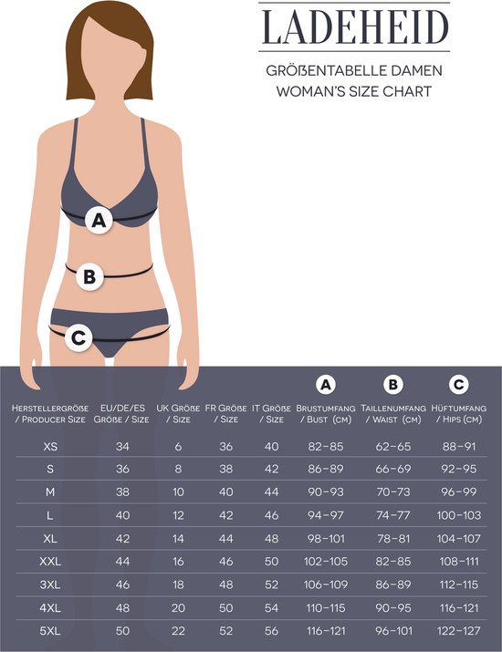 Ladeheid Dames Leggings - Shorts - Korte - Katoen - Sportbroek - LA-LA40-131-LE - Groen - L