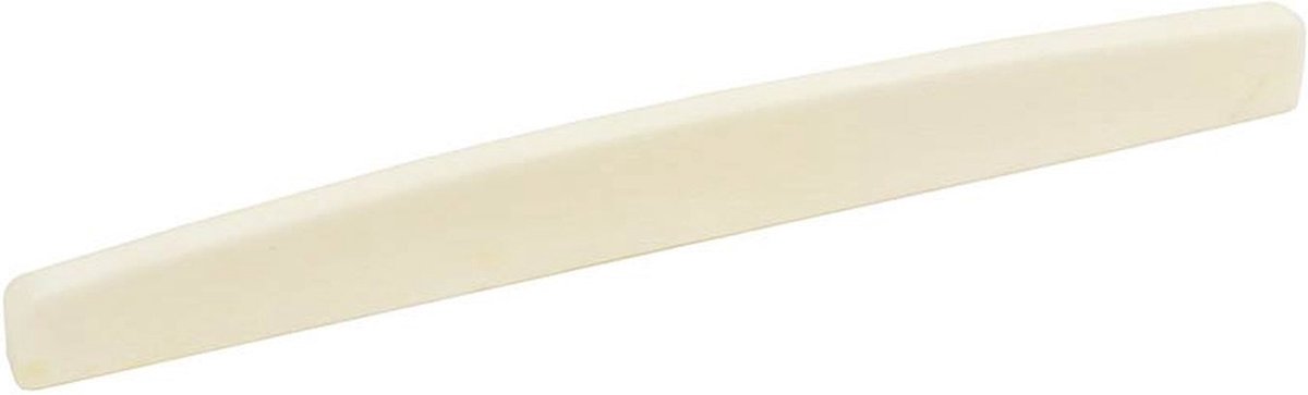 Salvador Cortez BS-80C-BN Origineel brugzadel van been, gebogen, voor crossover gitaren (80 mm)