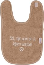 MamaLoes Nougat ''Sst, Mijn Oom en Ik Kijken Voetbal'' Tekst Slab