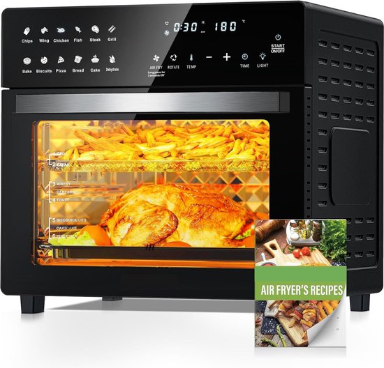 DD Heteluchtoven - Airfryer - Oven - Hetelucht Friteuse - - DD - €339,95