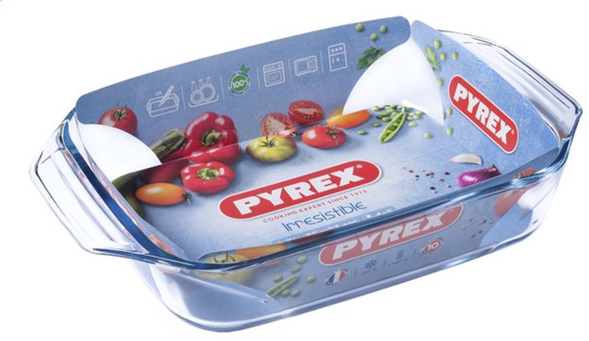 Pyrex - Rechthoekige ovenschaal 2,9 l 35 × 23 cm - Irresistible — cadeau in Kookcadeaus - foto 8