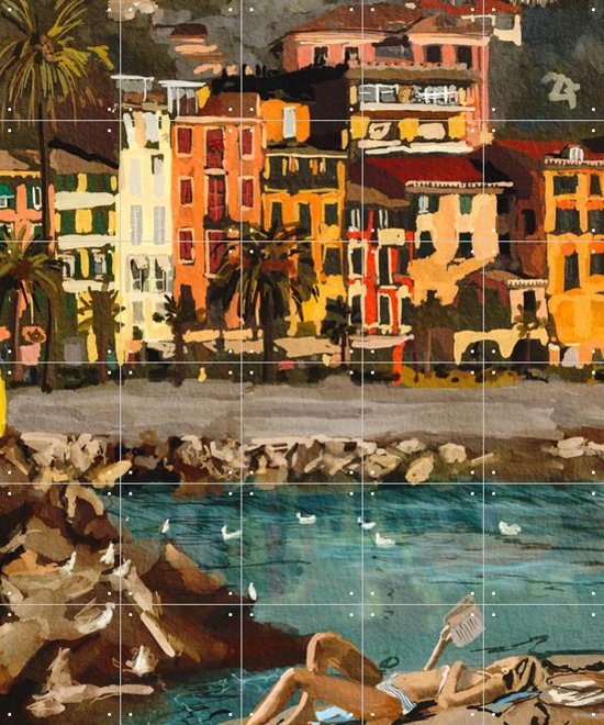 Offizieller Inter Mailand Wandaufkleber 120x100 Cm - Vereinswappen Vinyl-Dekor