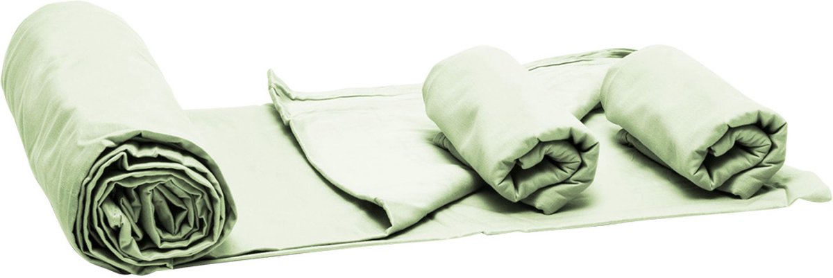 Verzwaringsdeken hoes tweepersoons 200 x 200cm - Groen - Katoen