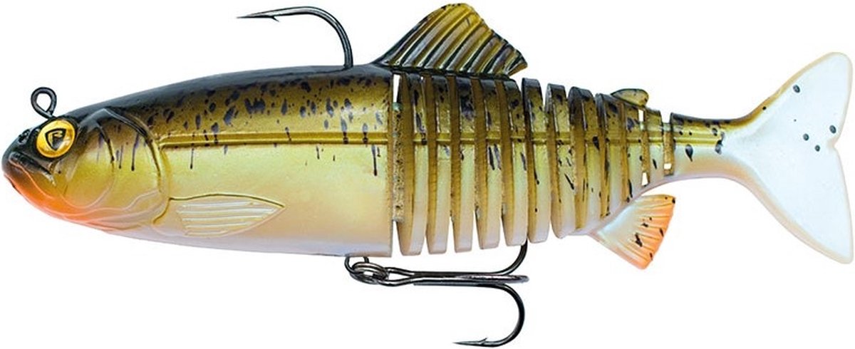 Fox Rage Replicant Jointed UV 15cm - 60g - Kleur : UV Silver Ghost