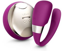 LELO TIANI 3 U-vormige stimulator voor koppels Deep Rose, draadloze afstandsbediening voor gegarandeerde tevredenheid