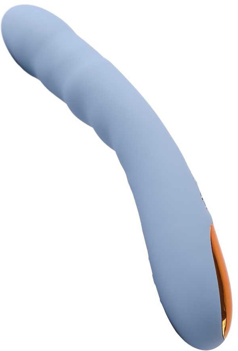 Goedkoopste Svakom - Ava Neo - Stotende Vibrator - Thrusting Vibrator - Met App Control - Lichtblauw