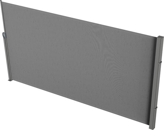 vidaXL Uittrekbare Zonwering 350 cm - 120 cm - Crème - Handbediend - Vensterzonwering