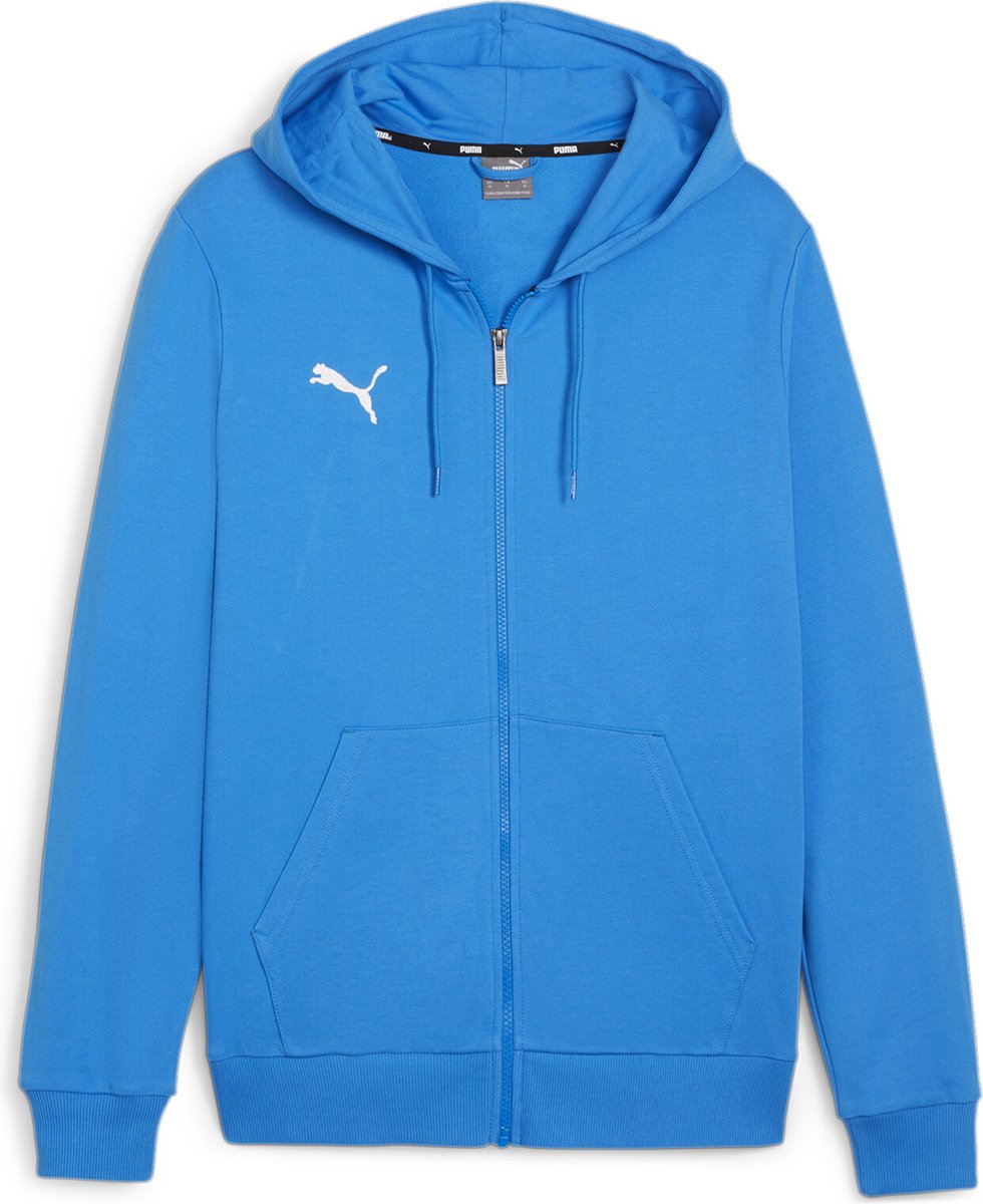 PUMA teamGOAL Casuals herenjack met capuchon sweatshirt pullover 658595 Blauw