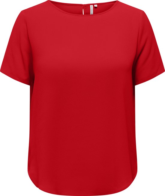 ONLY CARMAKOMA - CARVICA LIFE SS TOP WVN NOOS - Dames - Blouses