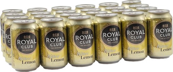 Royal Club - Bitter Lemon - 24 x 330 ml - Tray