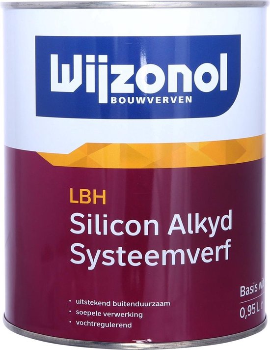LBH Silicon Alkyd Systeemverf Wit 1 Liter bol.com