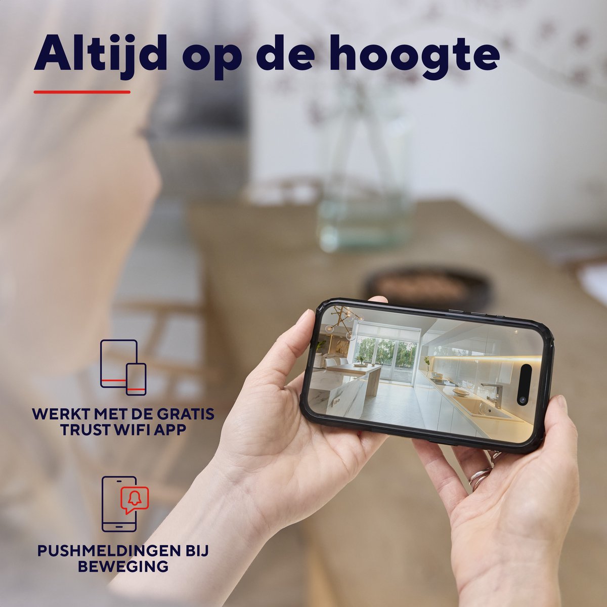 Trust IPCAM-2800 Beveiligingscamera 360 Graden Draaibaar - afbeelding 3