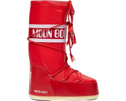 Moonboot Icon Nylon Snowboots Dames Rood 35-38