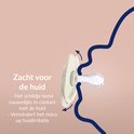 Difrax Prime fopspeen, zacht voor de huid door het ontwerp van het schildje.