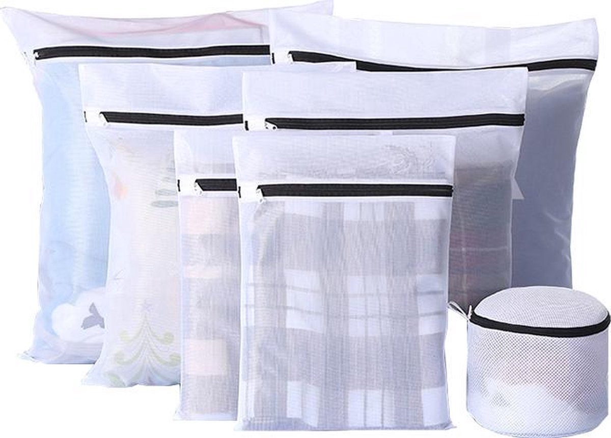 Goedkoopste Waszakken Set van 7 - Waszakje Lingerie - Waszak BH - Grote Waszakken - Wasnet - Geschikt voor Delicaat Wasgoed
