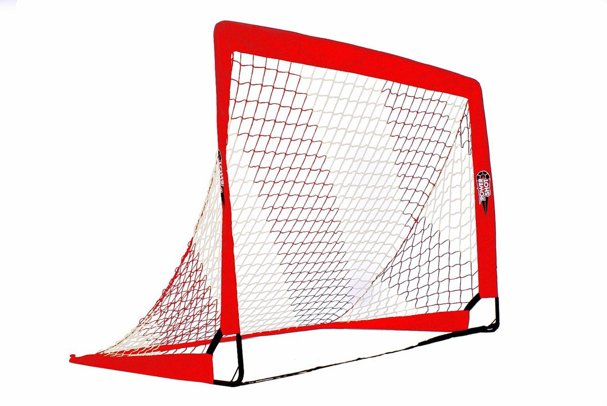 1200x803.jpg Paar POP UP doelen 1,2x0,9m - rood en wit - Afbeelding 1