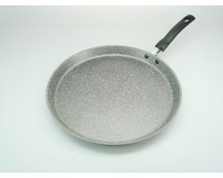 Omslag van RZ-kookgerei Crêpe-pan - pannenkoeken- flensjespan - 25cm - PFAS-vrij - Grey-Eco - Inductie
