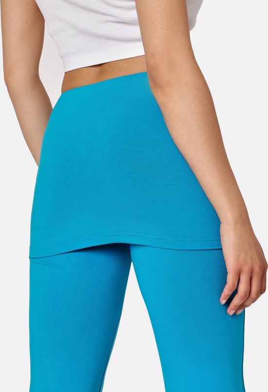 Bellivalini Dames Yogabroek - Sport - Vrijetijdsbroek - Lang - Viscose - Sportbroek - BLV-BLV50-276-YPS - Blauw - XL van Bellivalini — afbeelding 2