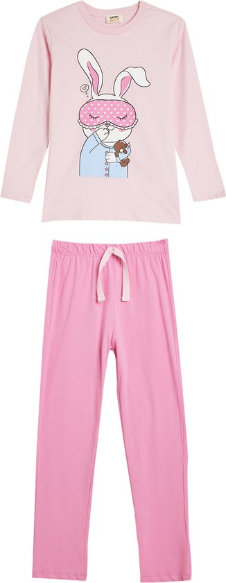 MAXMODA Women's Pyjama Set Long Sleeve Top and