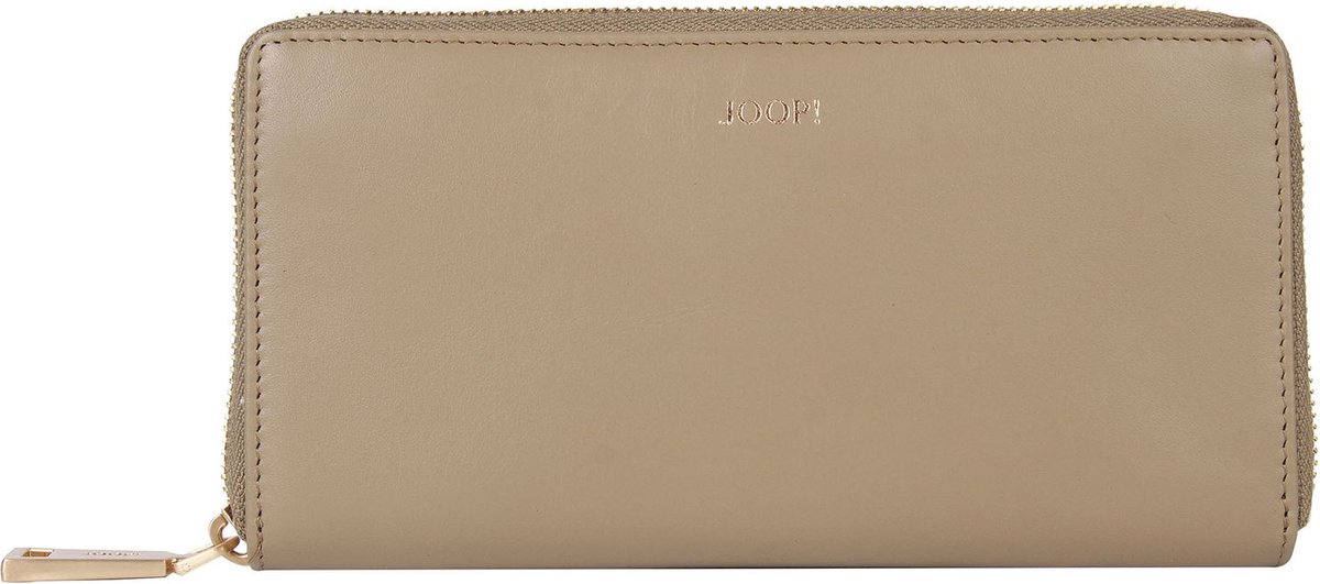 JOOP! Leren Portemonnee Sofisticato 1.0 Melete Purse Fungi Bruine