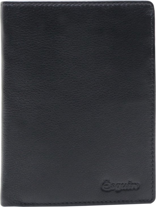 Esquire Leren Portemonnee Viktoria Wallet Black Zwart