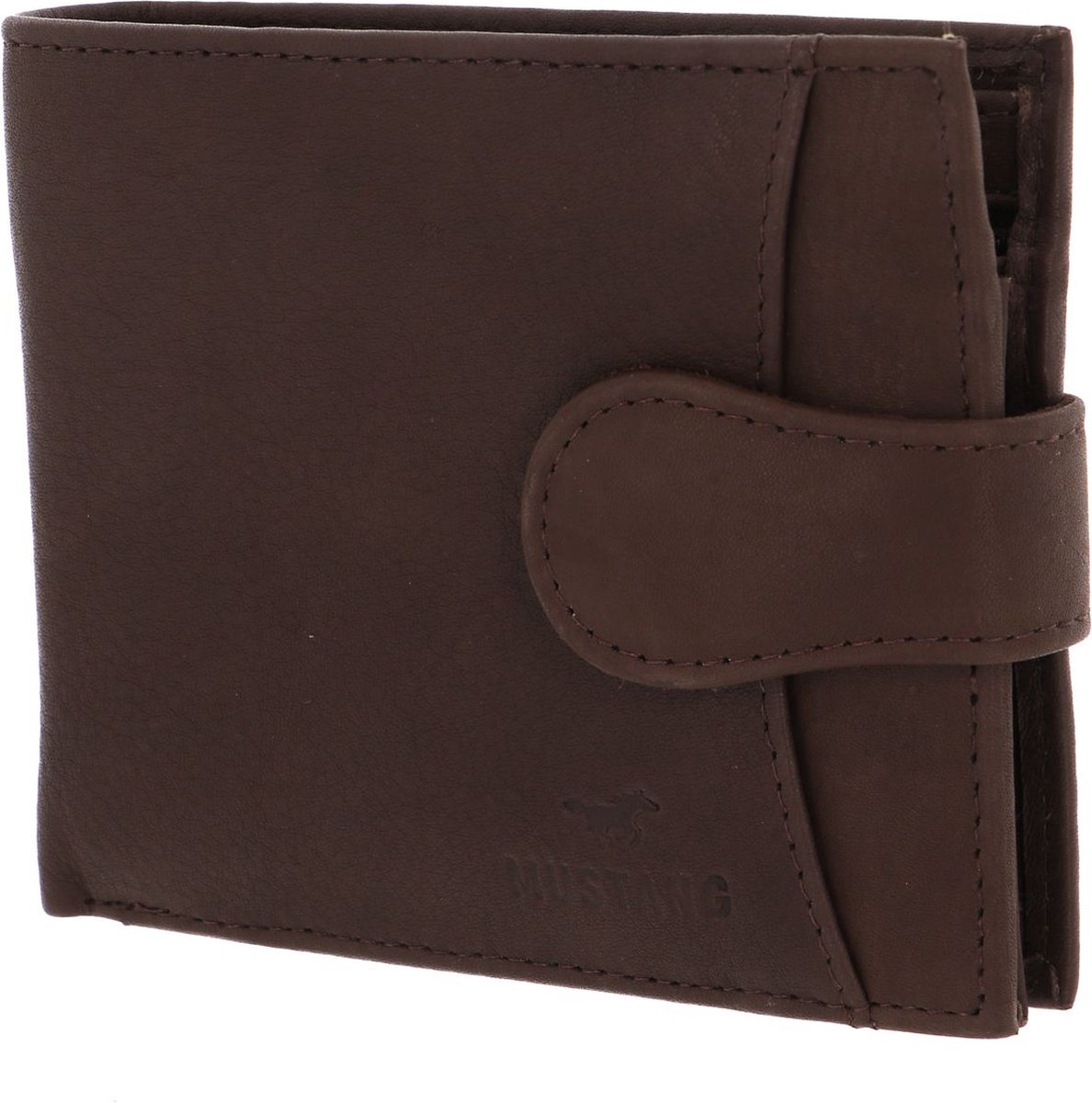 Mustang® Livorno leren portemonnee Bruin