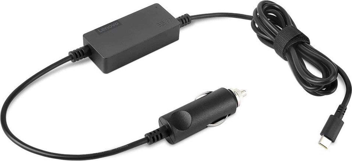 Lenovo 40AK0065WW oplader voor mobiele apparatuur Laptop Zwart DC Auto